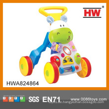 Hochwertiges Plastikmusik-Baby-Gehender Wagen